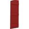Ekena Millwork Americraft 5-Board (3 Batten) Wood Joined Board-n-Batten Shutters w/Ellipt Top, ARW401BE518X77BRH, PR ARW401BE518X77BRH - alternate 2